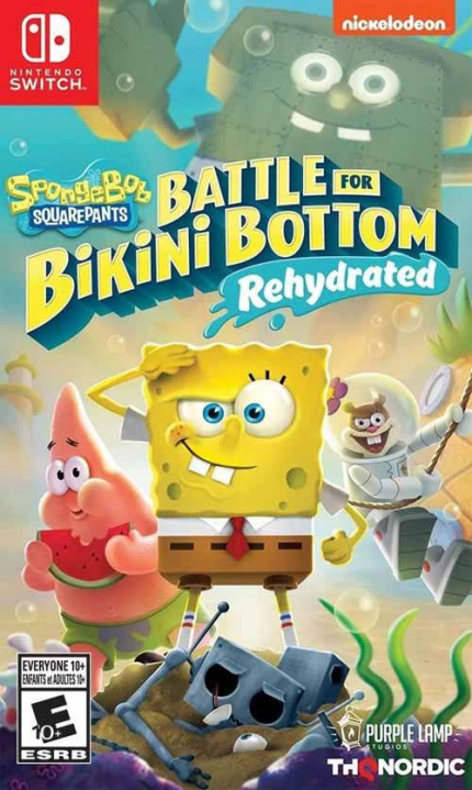 SpongeBob Battle for Bikini Bottom - Rehydrated - Nintendo Switch