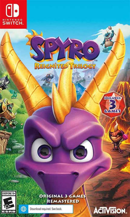 SPYRO REIGNITED TRILOGY - Nintendo Switch
