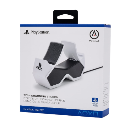 PowerA Twin Charging Station for Dualsense Wireless Controllers - PlayStation 5