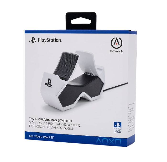 PowerA Twin Charging Station for Dualsense Wireless Controllers - PlayStation 5 - Image 1