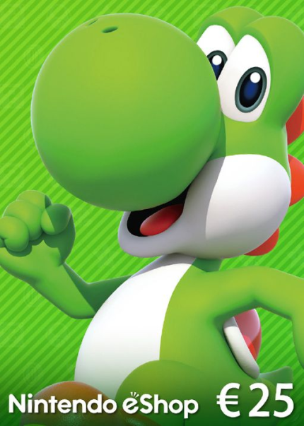 EUR Nintendo eShop 25  (Euro)
